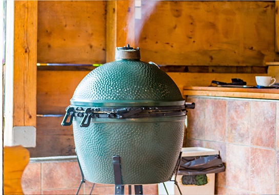 Green egg smoker