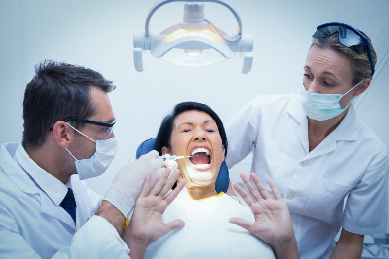 patient with dental fear in Hammonton
